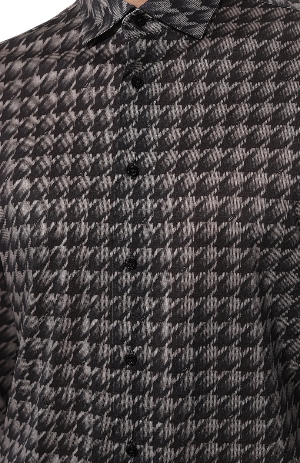 Хлопковая рубашка ZILLI, арт. CLAF01ZS8RF01ZSG18266, фото 5