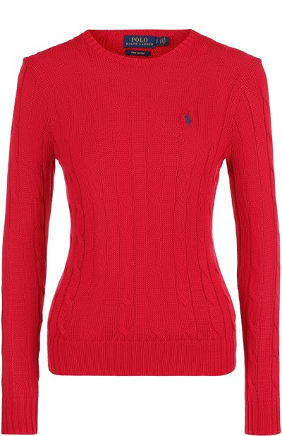 Женский хлопковый пуловер POLO RALPH LAUREN, арт. 211580009