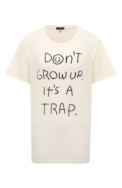 Женская хлопковая футболка R13, арт. R13WK001-K108B