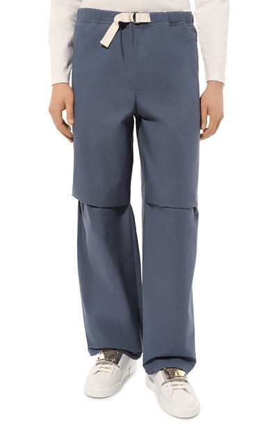 Хлопковые брюки JIL SANDER, арт. J47KA0214/J45039, фото 3