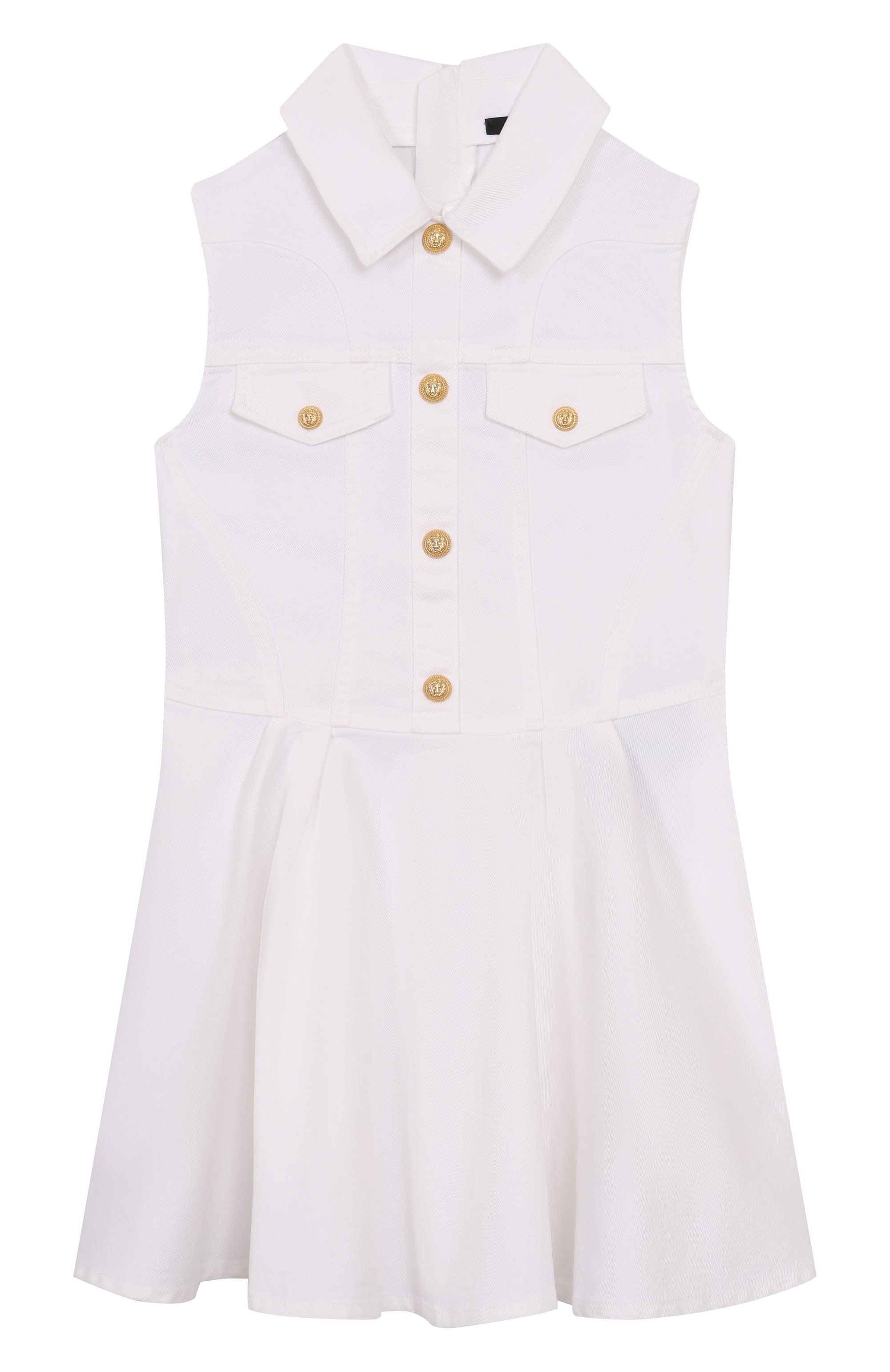 Джинсовое платье BALMAIN, арт. BW1B32, фото 1