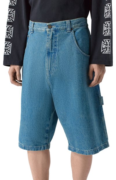 Джинсовые шорты VETEMENTS, арт. ME76DP094N1/2808 DENIM, фото 3