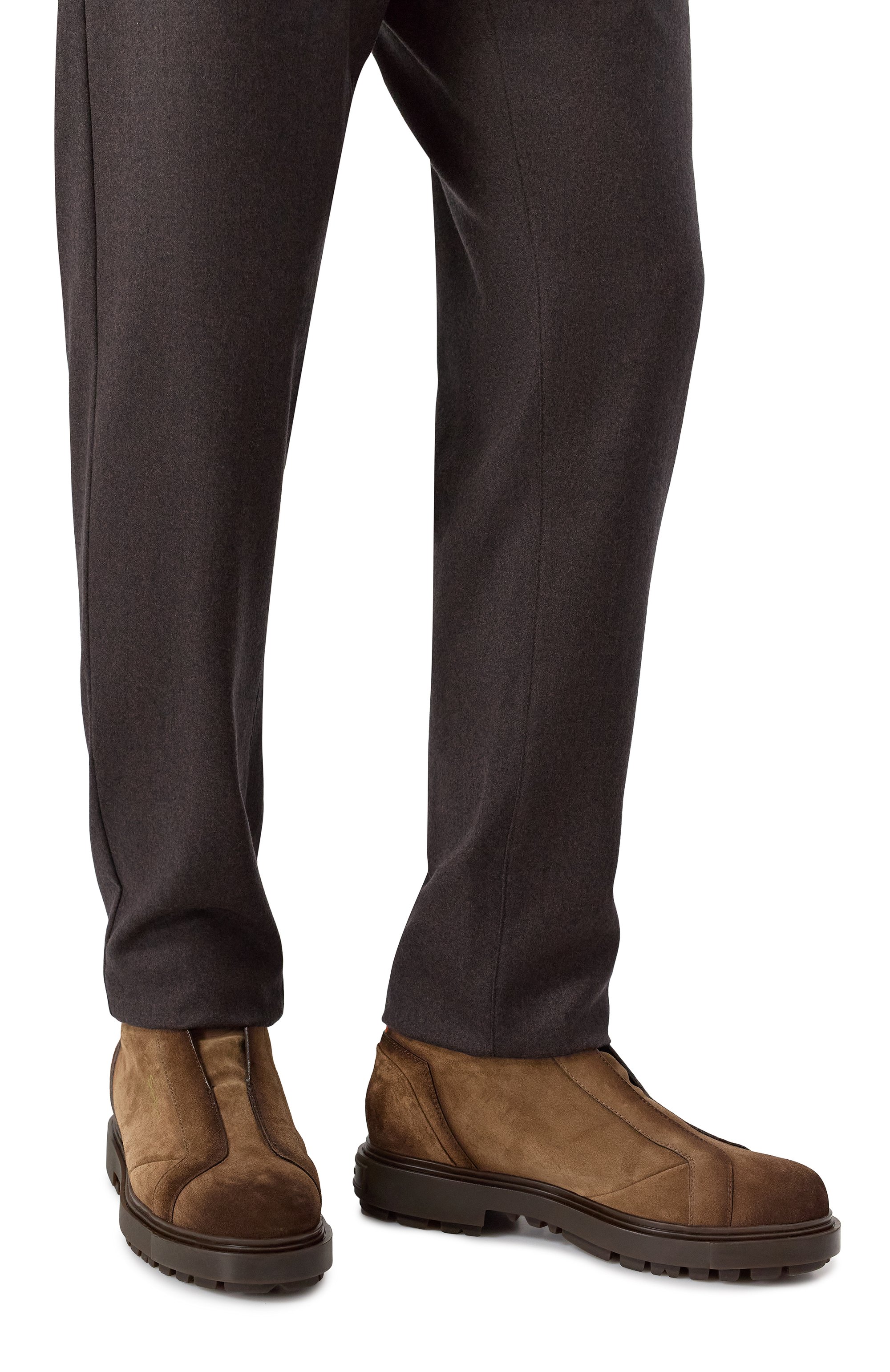 Замшевые ботинки st. moritz SANTONI, арт. MGSG18972DARAGEX, фото 3