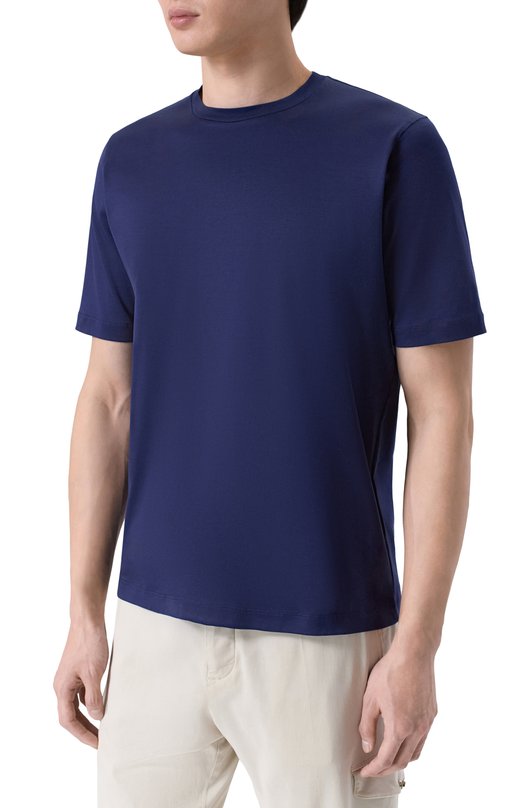 Хлопковая футболка MVST M26.CSM.K423/YAMU Синий  M26.CSM.K423/YAMU Фото 3