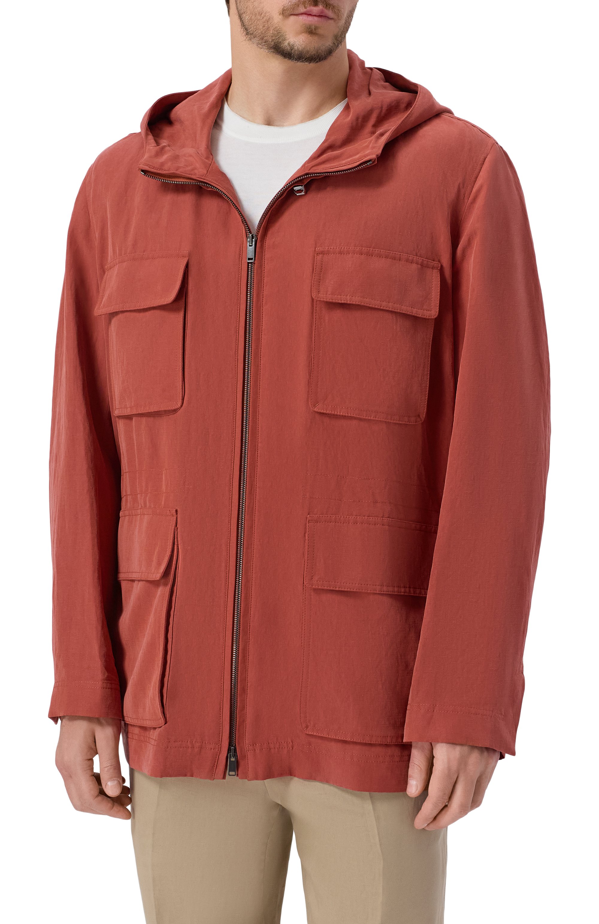 Парка изо льна и шелка MVST, арт. M26.2PM.0003/F159 LISITEA-LINEN/SILK, фото 3