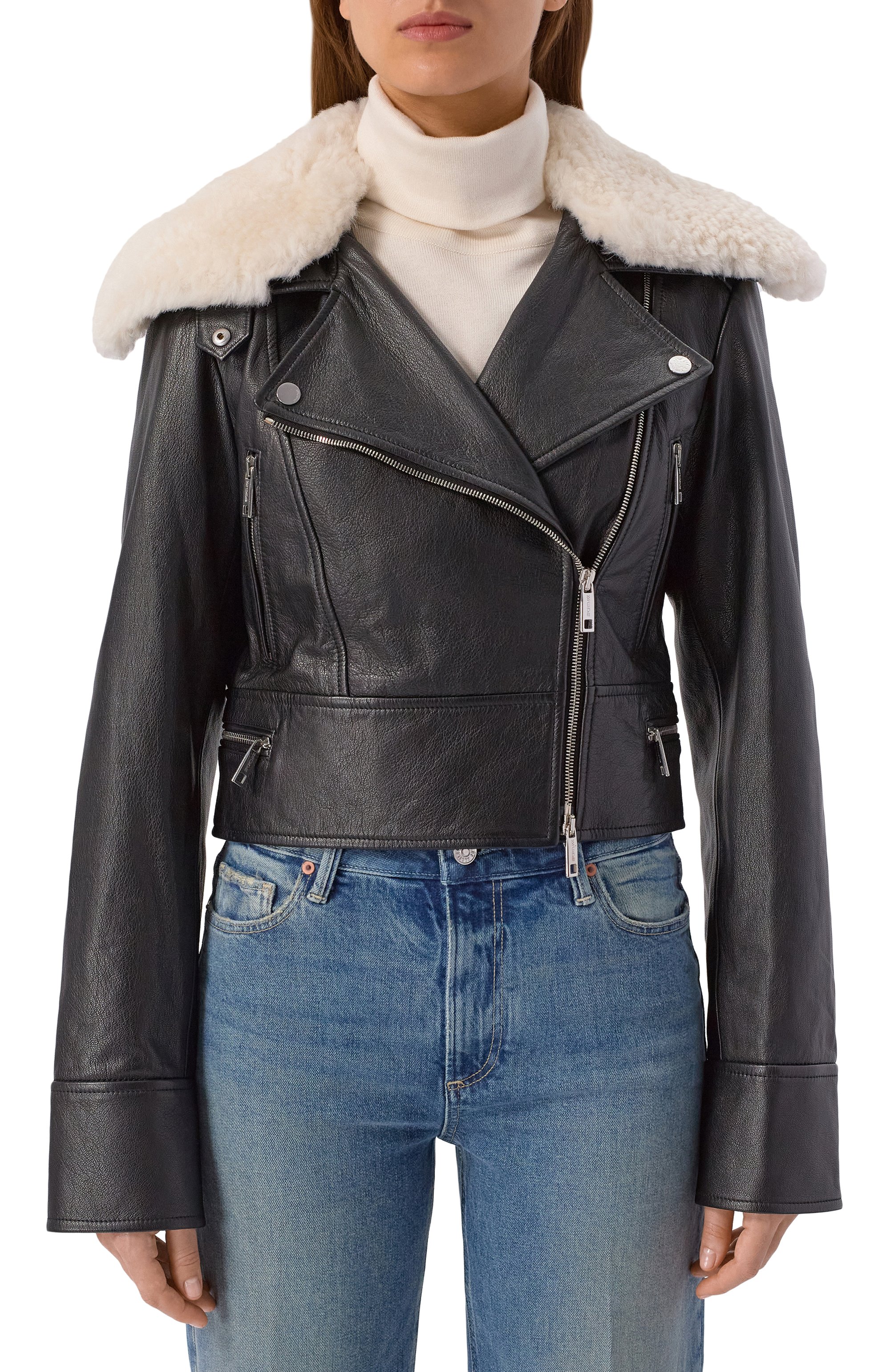 Кожаная куртка SPORTMAX, арт. T0SCANA, фото 3