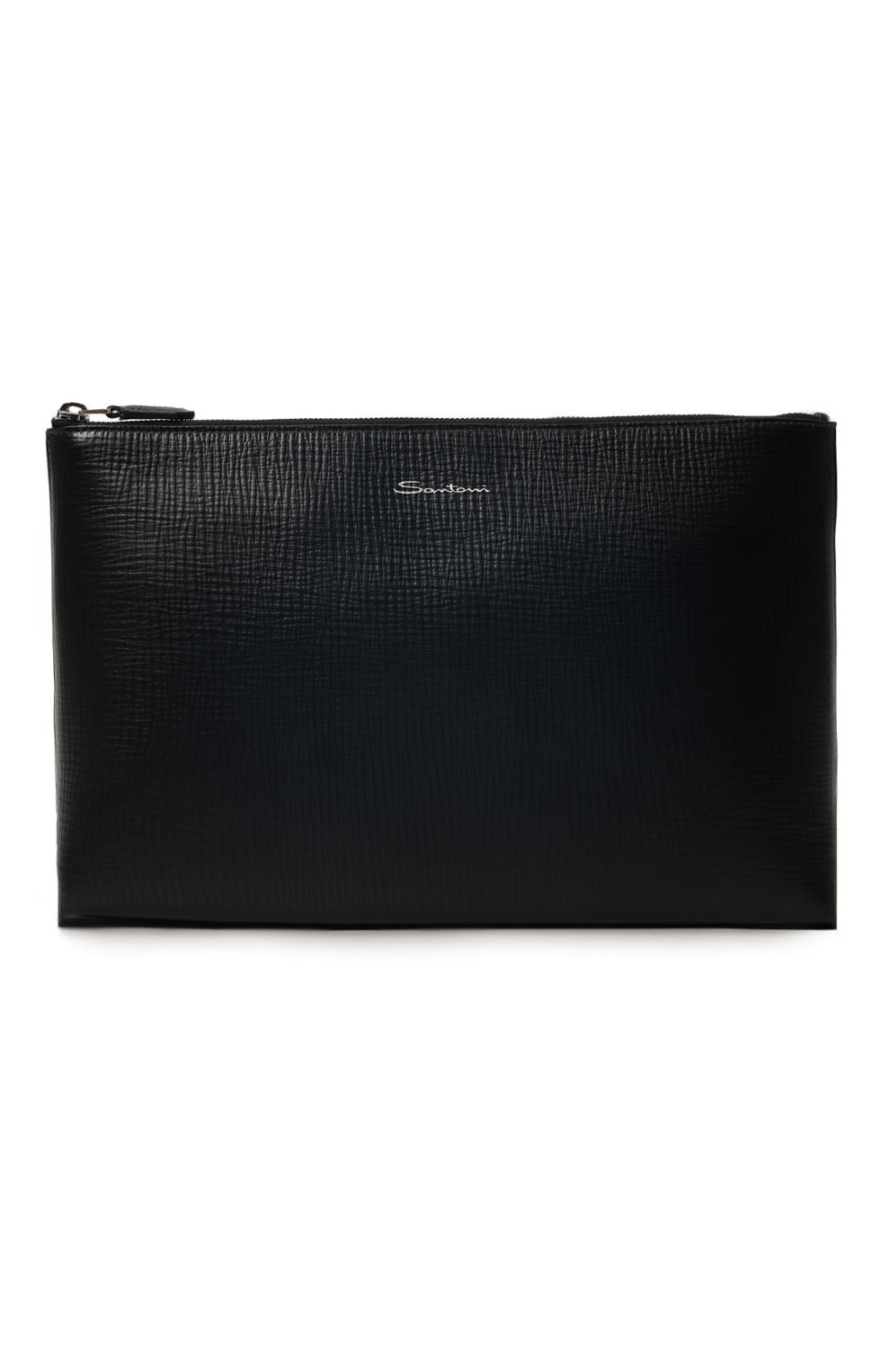 Кожаный футляр для документов SANTONI темно-синего цвета по цене 51450 руб., арт. UFPGA2370F0-APMC, фото 1 Кожаный футляр для документов SANTONI, арт. UFPGA2370F0-APMC, фото 1