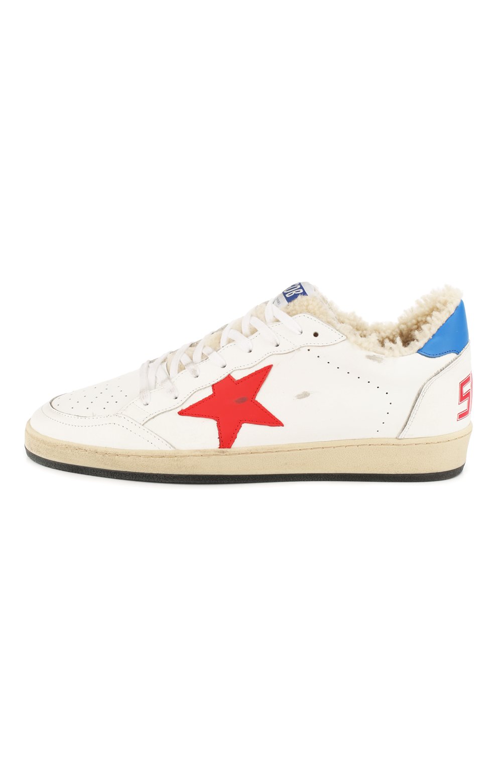 Кожаные кеды ball star GOLDEN GOOSE DELUXE BRAND, арт. G35MS592.V8, фото 3