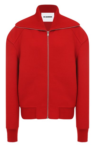 Женский шерстяной бомбер JIL SANDER, арт. J02BN0223/J20318