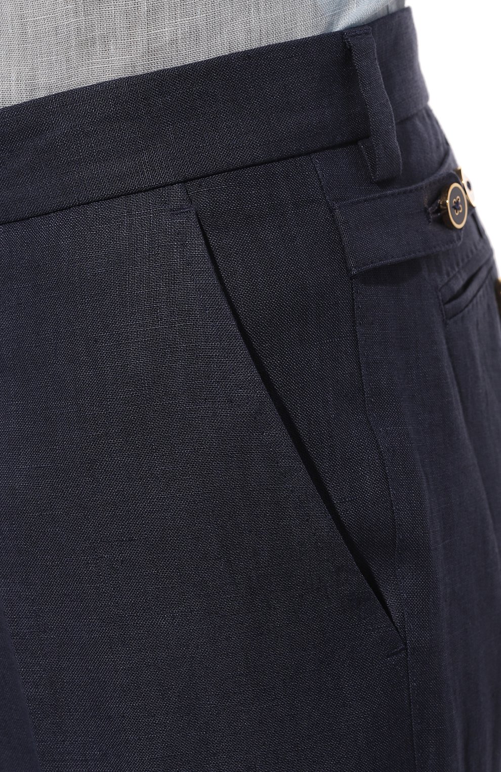 Льняные брюки DOLCE & GABBANA, арт. GY6IET/FU4LF, фото 5