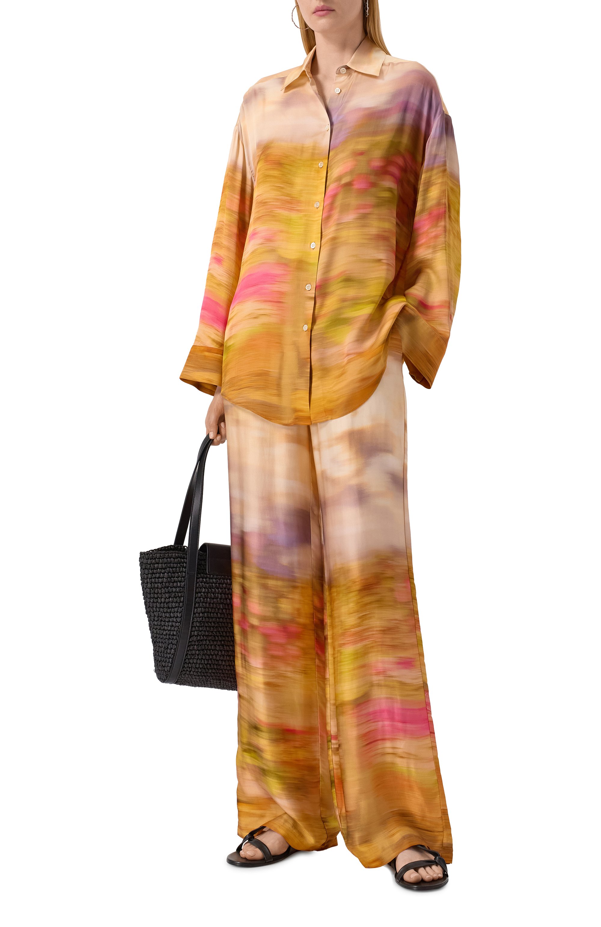 Атласные брюки PINKO, арт. 104830/A2G0, фото 2