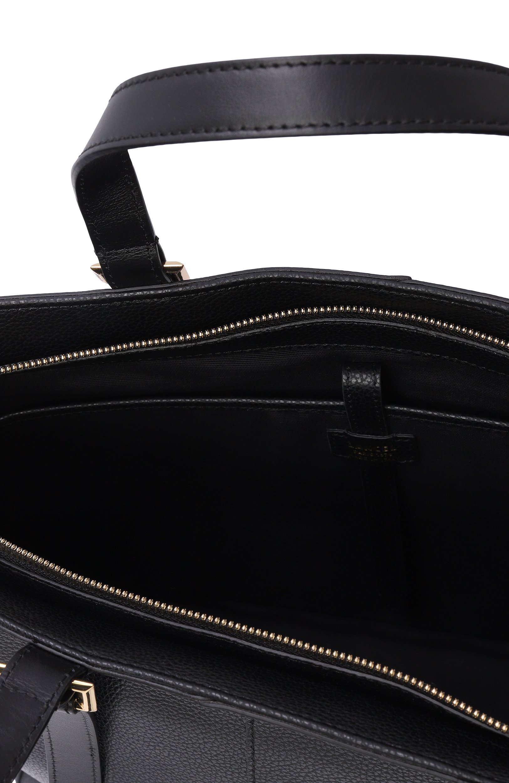 Сумка-тоут enveloppe medium LANCEL черного цвета по цене 88650 руб., арт. A14021, фото 5 Сумка-тоут enveloppe medium LANCEL, арт. A14021, фото 5