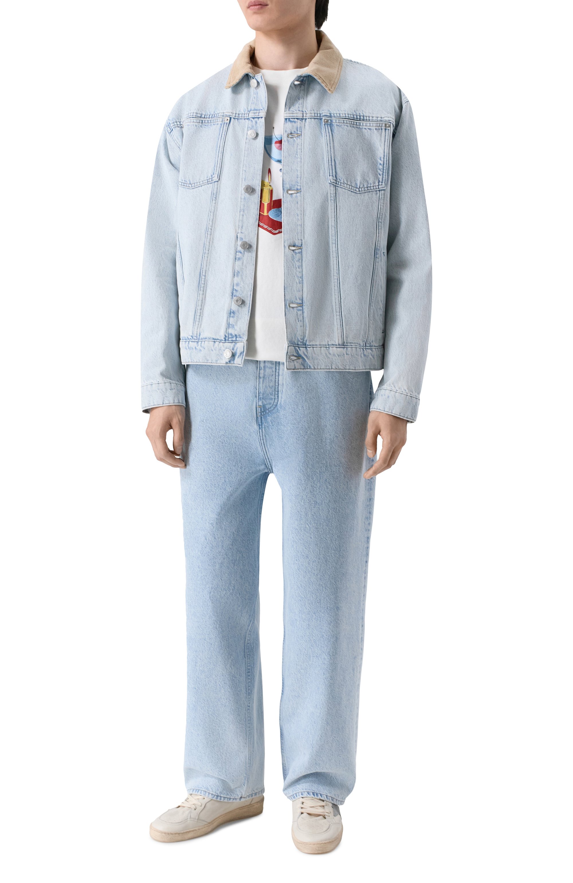 Хлопковая футболка DROLE DE MONSIEUR, арт. J-TS291-C0002-0W, фото 2