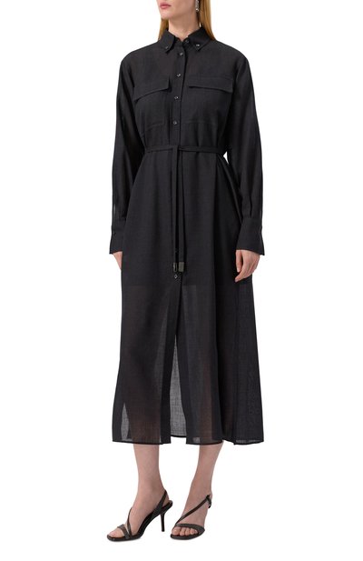 Шерстяное платье BRUNELLO CUCINELLI, арт. MP920AFS81, фото 3