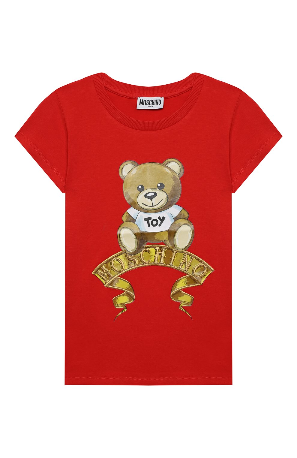 Хлопковая футболка MOSCHINO, арт. HIM020/LBA11/10A-14A, фото 1