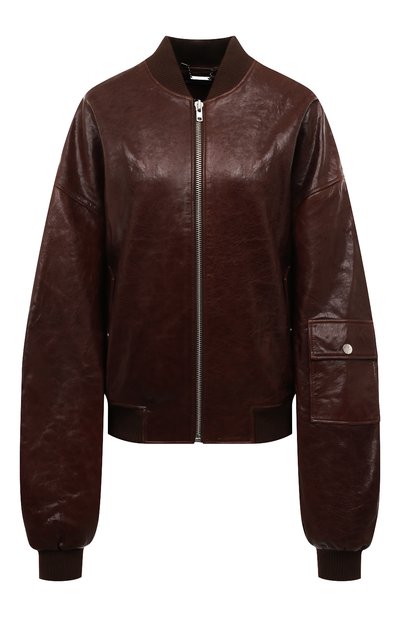 Женский кожаный бомбер MOLLY MOSS, арт. 00 24