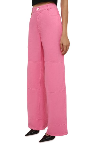 Джинсы RAF SIMONS светло-розового цвета по цене 76650 руб., арт. 212-W316-10032, фото 3 Джинсы RAF SIMONS, арт. 212-W316-10032, фото 3