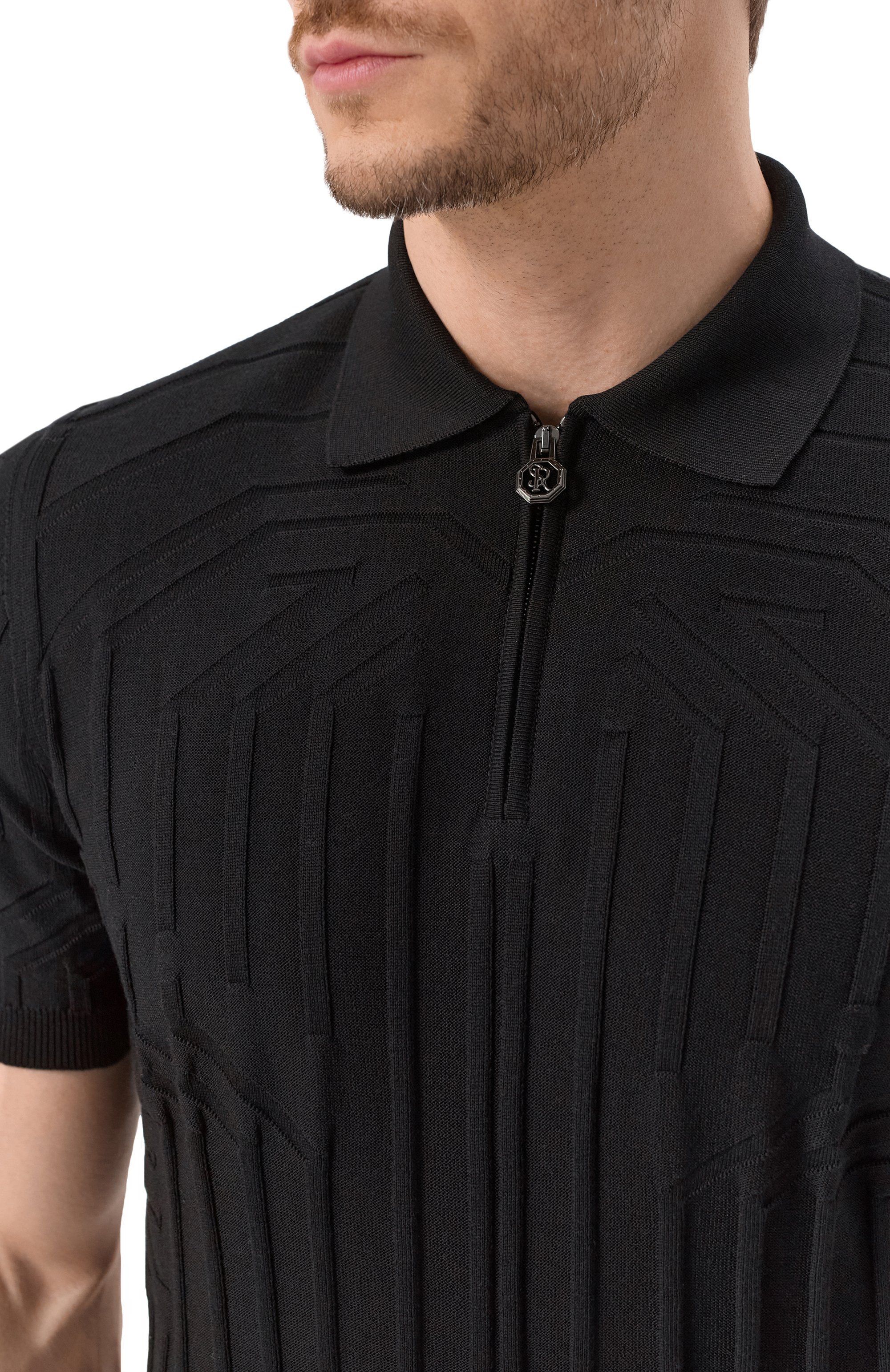 Поло из хлопка и шелка STEFANO RICCI, арт. K818089P31/F25171, фото 5