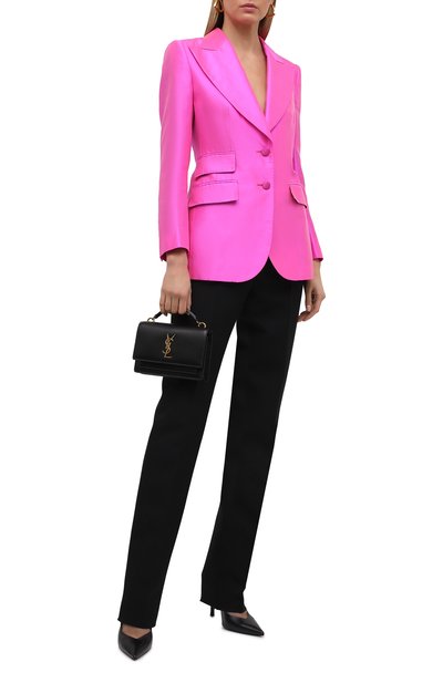 Шелковый жакет DOLCE & GABBANA, арт. F296TT/FU1DM, фото 2