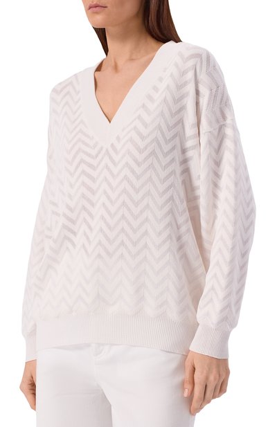 Пуловер из хлопка и вискозы MISSONI, арт. DC26SN01/BK01H2, фото 3