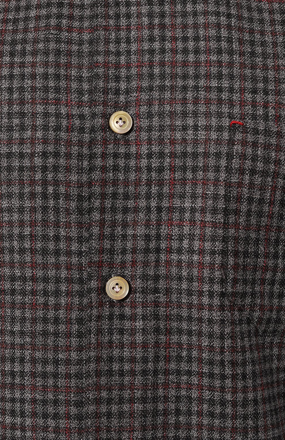 Рубашка из шерсти и шелка KITON, арт. UMCNERK0143C01, фото 5