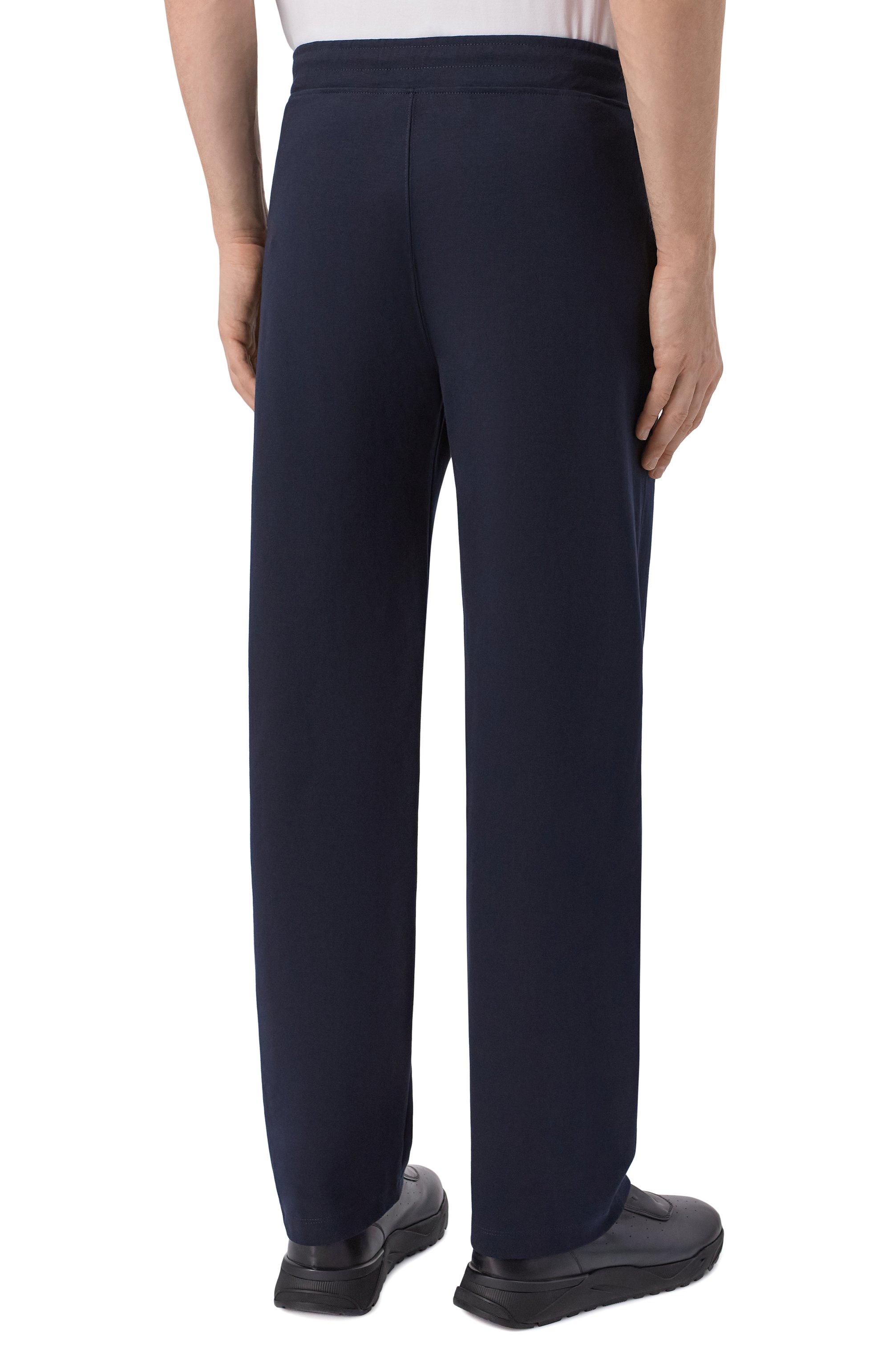 Хлопковые брюки CORNELIANI темно-синего цвета по цене 48450 руб., арт. 27G565/2725068, фото 4 Хлопковые брюки CORNELIANI, арт. 27G565/2725068, фото 4