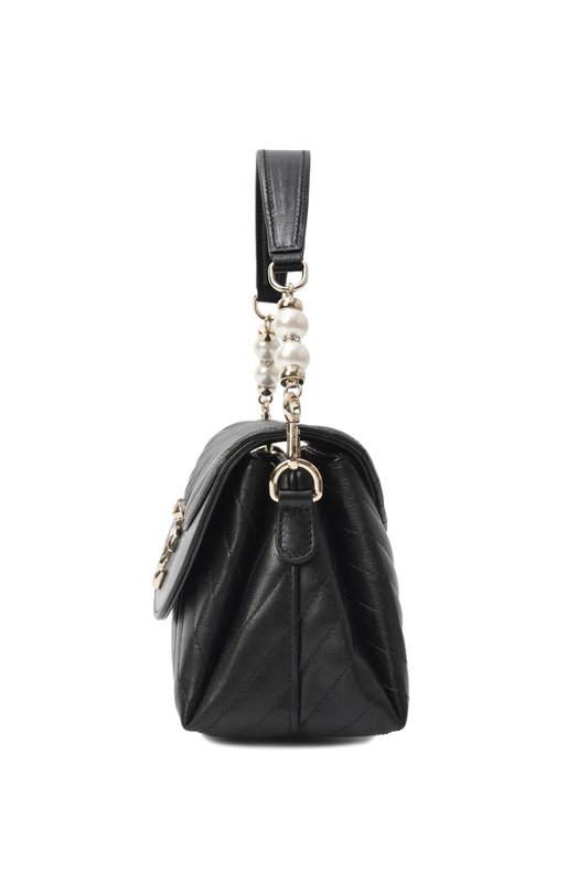 Сумка Avenue Jimmy Choo AVNCURVET0PHANDLEQ0J Чёрный  AVNCURVET0PHANDLEQ0J Фото 4