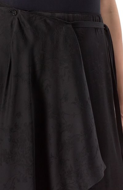 Юбка из вискозы и шелка ANN DEMEULEMEESTER, арт. B0012799/FA611, фото 5