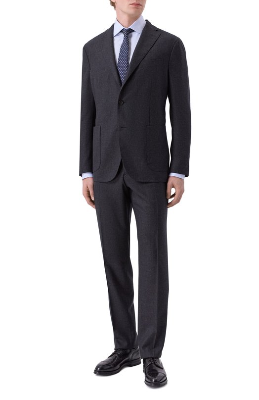 Хлопковая сорочка Canali CCL7018/GA03610 Голубой  CCL7018/GA03610 Фото 2