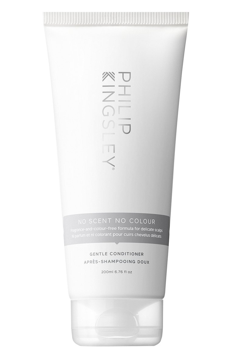 Нежный кондиционер для чувствительной кожи головы no scent no colour (200ml) PHILIP KINGSLEY бесцветного цвета, арт. 5060305127685 | Фото 1 (Тип продукта: Кондиционеры; Назначение: Для волос; Региональные ограничения белый список (Axapta Mercury): Не проставлено; Нос: Не проставлено)