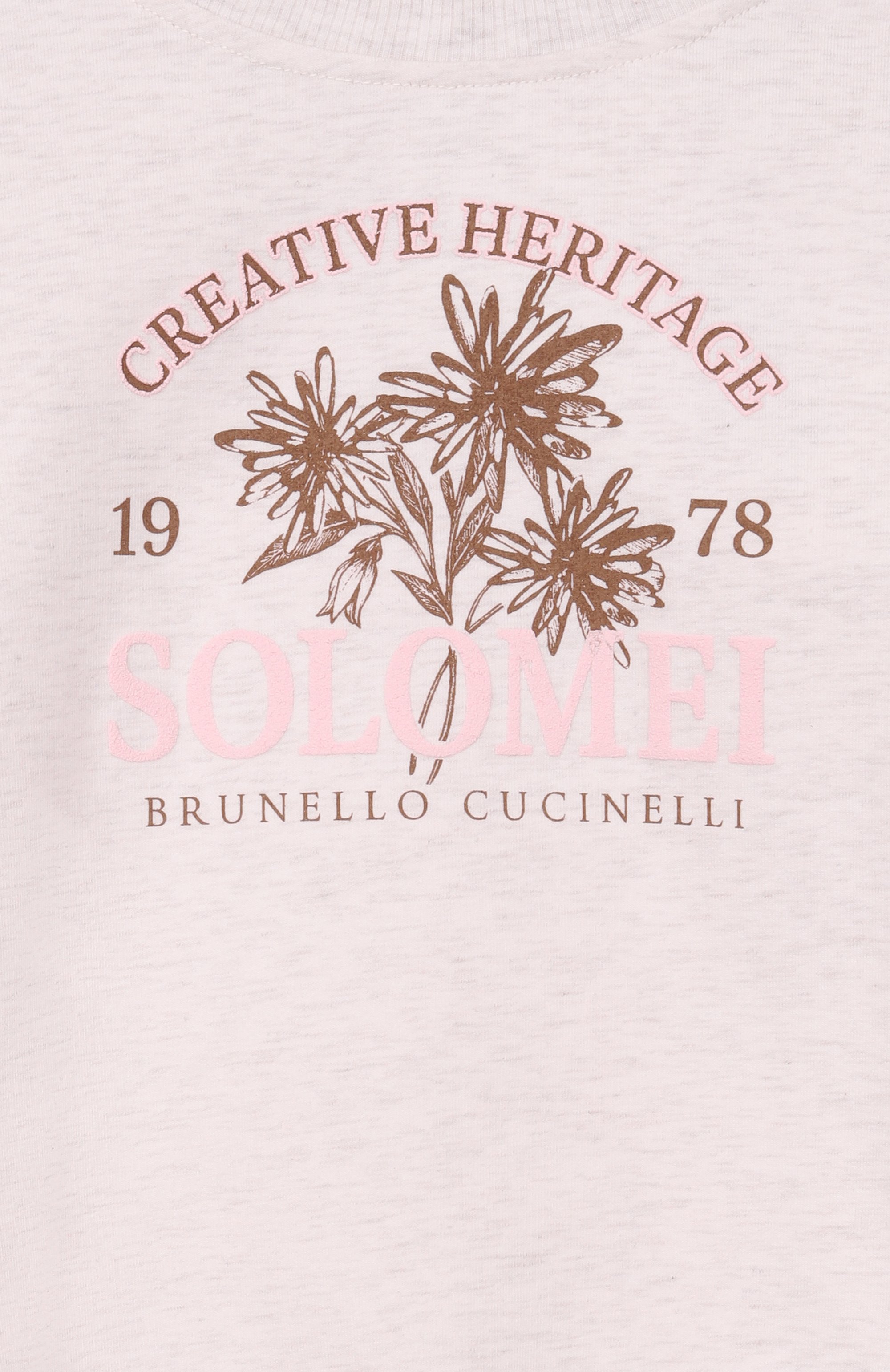 Хлопковый свитшот BRUNELLO CUCINELLI, арт. BH827E305A, фото 3