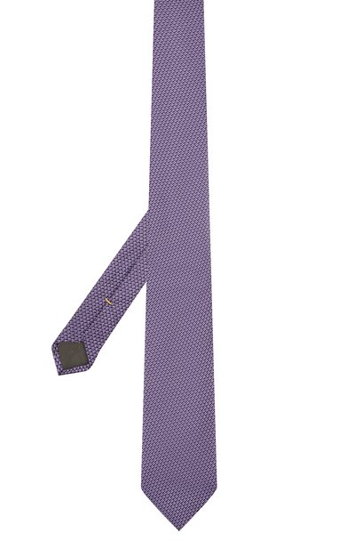 Шелковый галстук CANALI фиолетового цвета по цене 10400 руб., арт. 18/HJ03277, фото 2 Шелковый галстук CANALI, арт. 18/HJ03277, фото 2