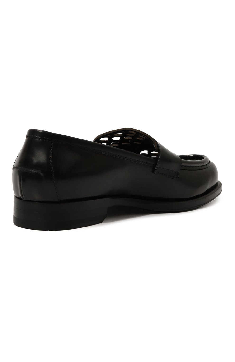 Кожаные лоферы sr mermaid SERGIO ROSSI черного цвета по цене 87550 руб., арт. B09730/MMVA11, фото 5 Кожаные лоферы sr mermaid SERGIO ROSSI, арт. B09730/MMVA11, фото 5