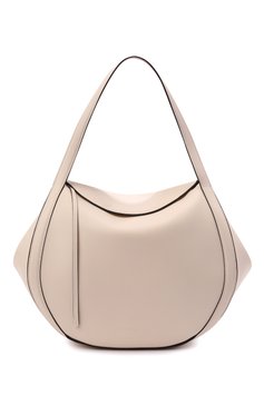 Женская сумка lin medium WANDLER белого цвета, арт. LIN BAG | Фото 1 (Материал: Натуральная кожа; Сумки-технические: Сумки top-handle; Размер: medium)