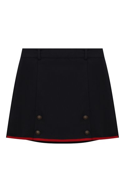 Шерстяная юбка-шорты DOLCE & GABBANA, арт. L55I07/G7NP0