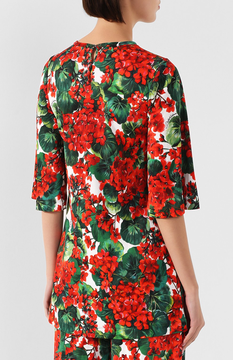 Удлиненный топ DOLCE & GABBANA, арт. F72W5T/FSG0W, фото 4