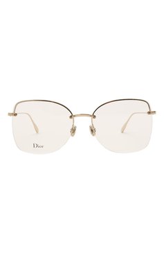 Женские оправа DIOR EYEWEAR золотог�о цвета, арт. STELLAIRE010 J5G | Фото 3 (Тип очков: Оправа; Региональные ограничения белый список (Axapta Mercury): RU, Не проставлено; Нос: Не проставлено; Очки форма: Бабочка; Оптика Гендер: оптика-женское)