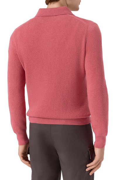 Поло из шерсти и кашемира GRAN SASSO, арт. 57161/19679, фото 4