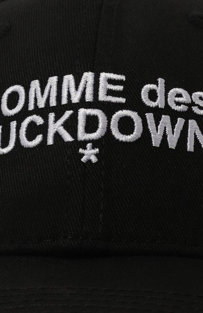 Хлопковая бейсболка COMME DES FUCKDOWN, арт. CFACX00204, фото 4