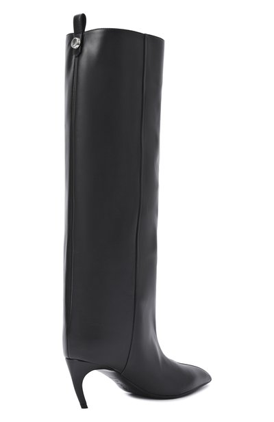 Кожаные сапоги lea 65 THE ATTICO черного цвета по цене 131000 руб., арт. 251WSH00879/LBT019AA, фото 5 Кожаные сапоги lea 65 THE ATTICO, арт. 251WSH00879/LBT019AA, фото 5