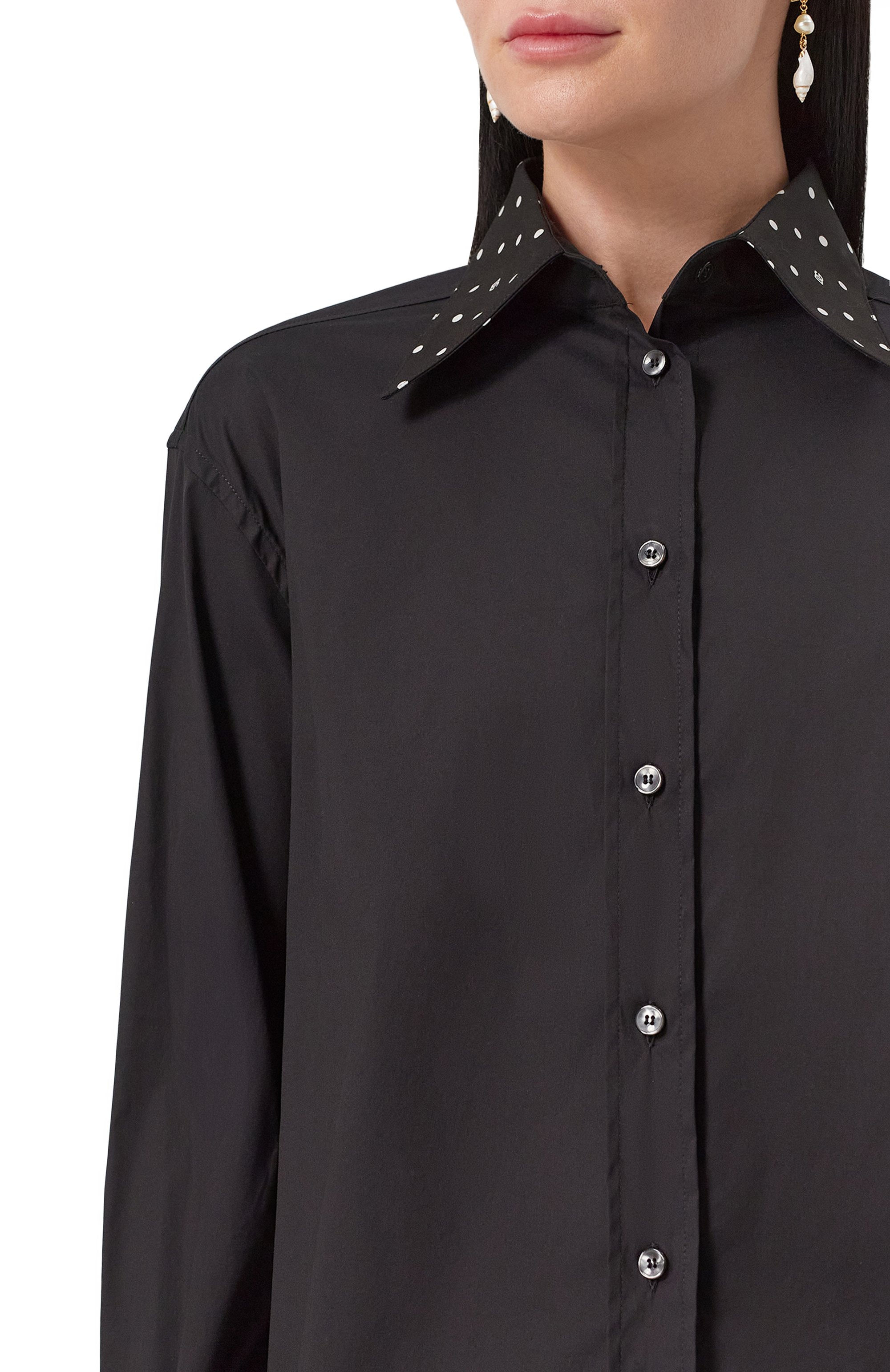 Хлопковая рубашка DOLCE & GABBANA, арт. F5S54T/GDCMN, фото 5