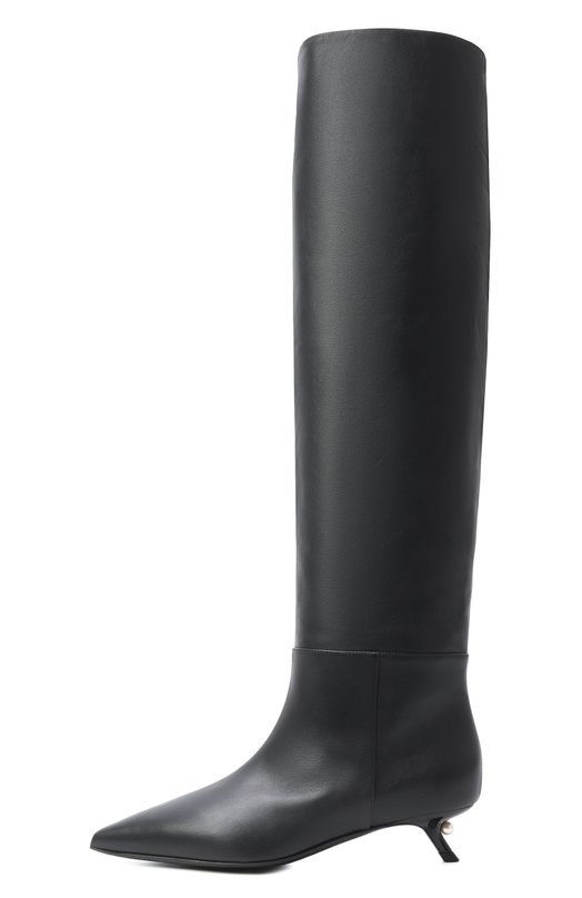 Кожаные сапоги Debby 35 Alevi Milano L26W9002.F.1245997/AMBER R0MA Чёрный  L26W9002.F.1245997/AMBER R0MA Фото 4