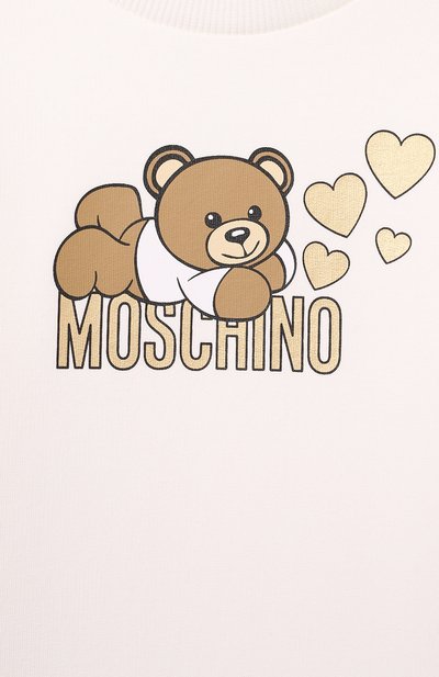 Хлопковое платье MOSCHINO, арт. HDV0FC/LDA16/4-8, фото 3