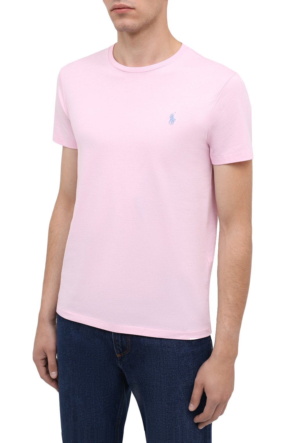 Хлопковая футболка POLO RALPH LAUREN, арт. 710671438, фото 3