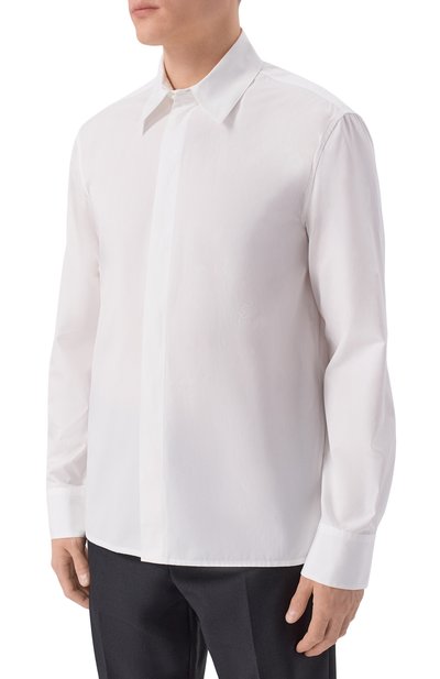 Хлопковая рубашка JIL SANDER, арт. J22DL0350-J45001, фото 3