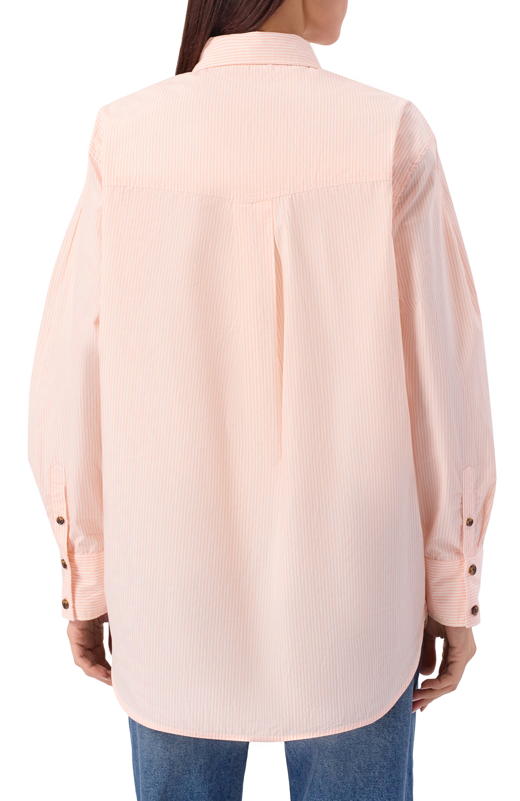 Хлопковая рубашка GANNI, арт. W0898, фото 4