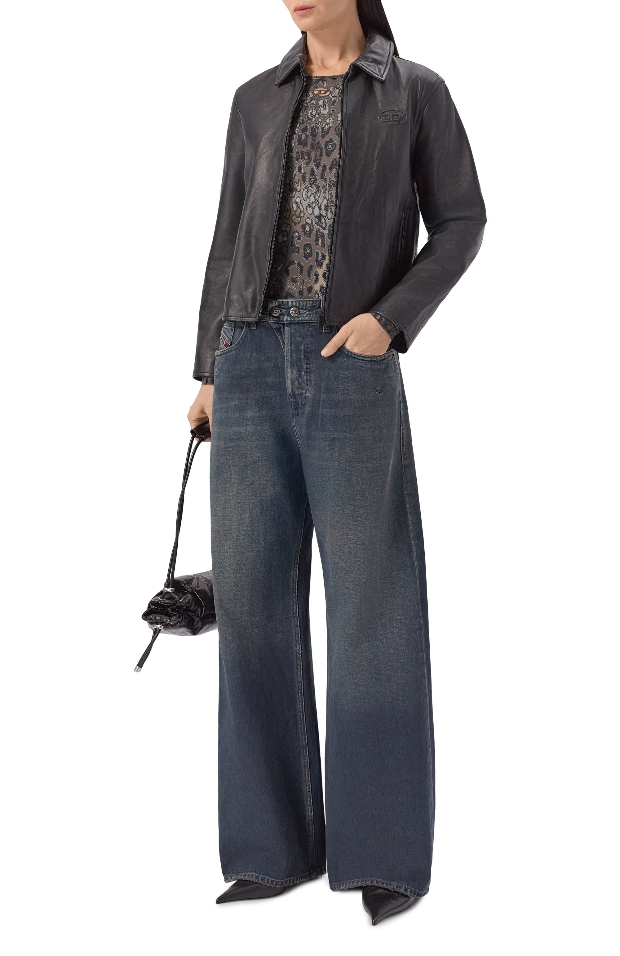 Кожаная куртка DIESEL, арт. A21901/0AJIR, фото 2