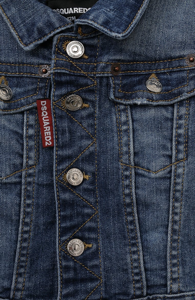 Джинсовая куртка DSQUARED2, арт. DQ02P4/D0A6M, фото 1