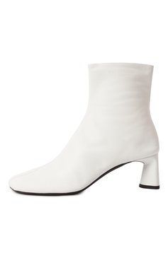 Женские кожаные ботильоны duty free 60 BALENCIAGA белого цвета, арт. 804517/WBCW0 | Фото 4 (Материал внутренний: Натуральная кожа; Драгоценные камни: Проставлено; Каблук высота: Средний; Материал сплава: Проставлено; Подошва: Плоская; Материал внешний: Натуральная кожа; Каблук тип: Устойчивый; Материал утеплителя: Без утеплителя)