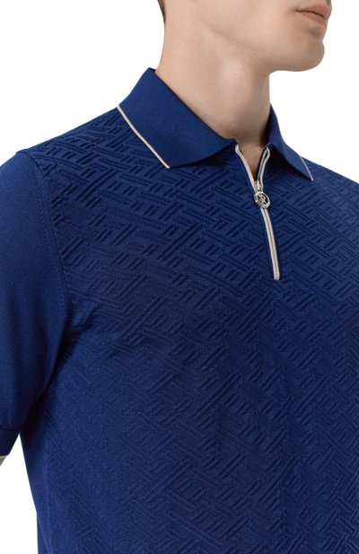 Шелковое поло STEFANO RICCI, арт. K616452P31/F26117, фото 5